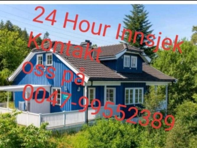 Blue House Brevik Porsgrunn Apartman Kültér fotó